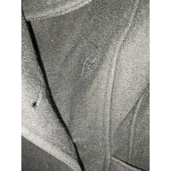 Attention Womens Black Wool Blend Peacoat Jacket Small - Picture 10 of 10